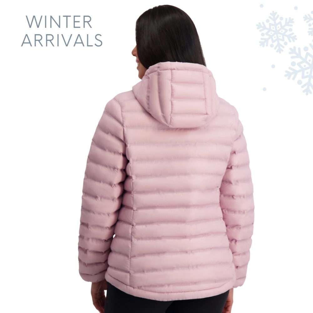 ZeroXposur Brianna Puffer Jacket Women's Size M Pink Quartz! - Picture 2 of 8